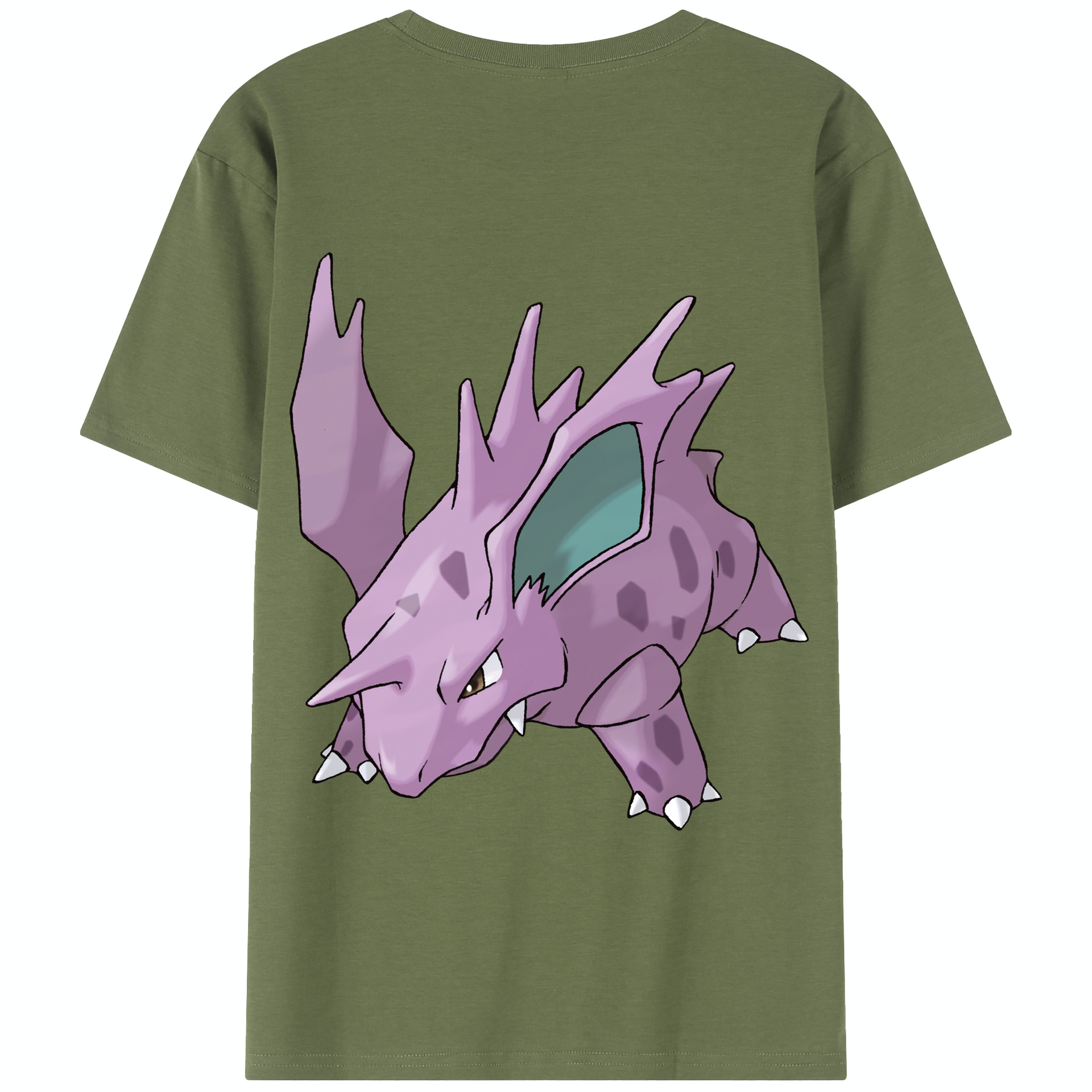 （画像用） ポケットモンスター Pokémon 綿100％半袖Tシャツ（背面プリント）